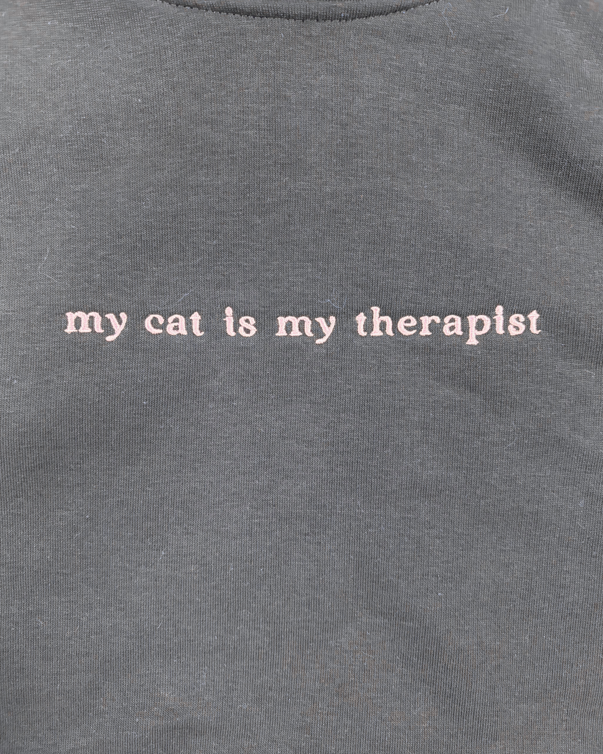 My Cat is My Therapist Hoodie