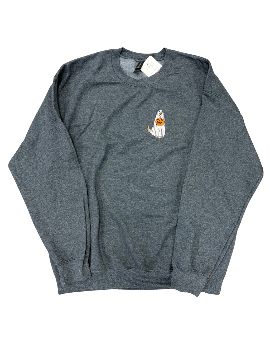 Halloween Ghost Dog Crewneck
