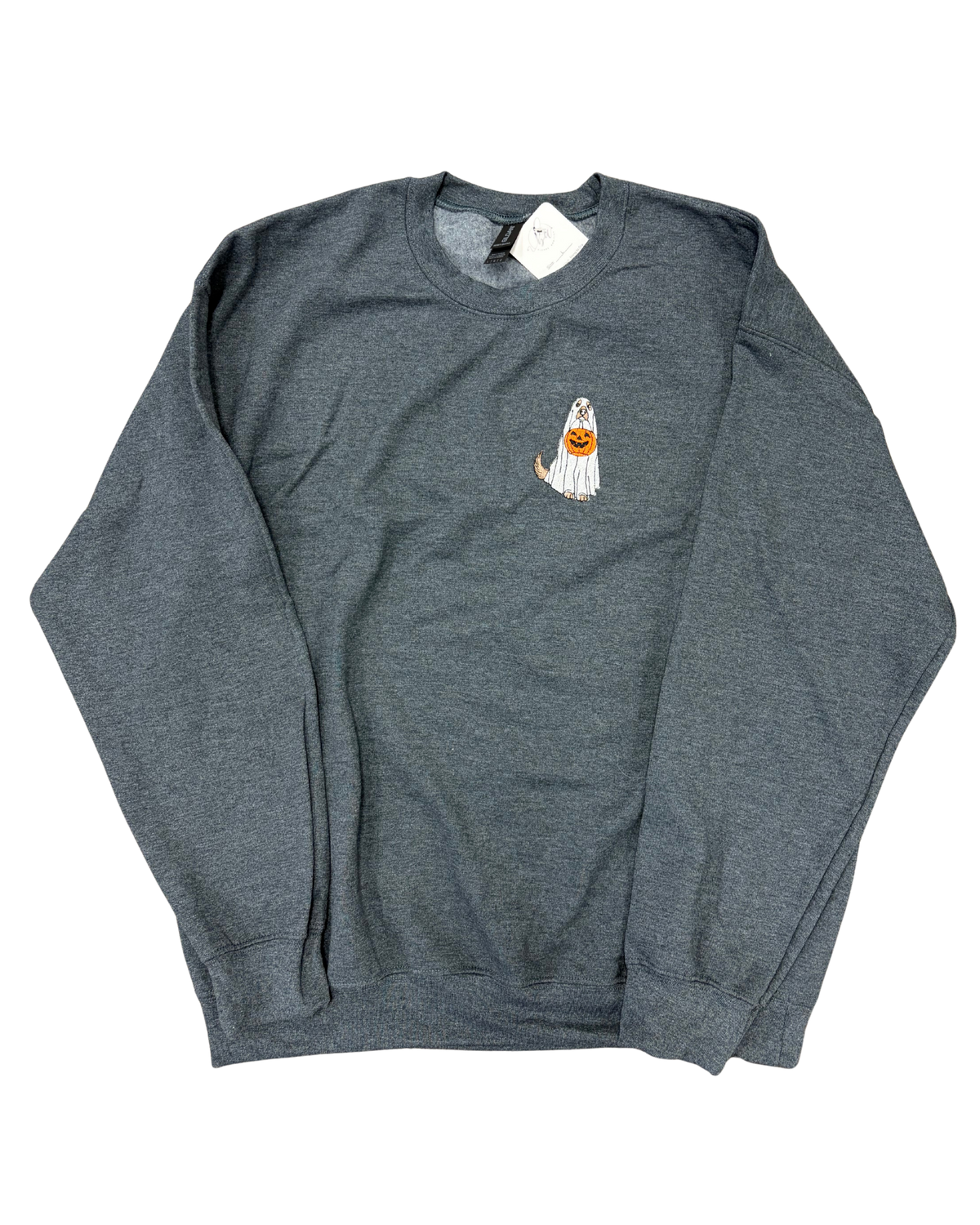 Halloween Ghost Dog Crewneck