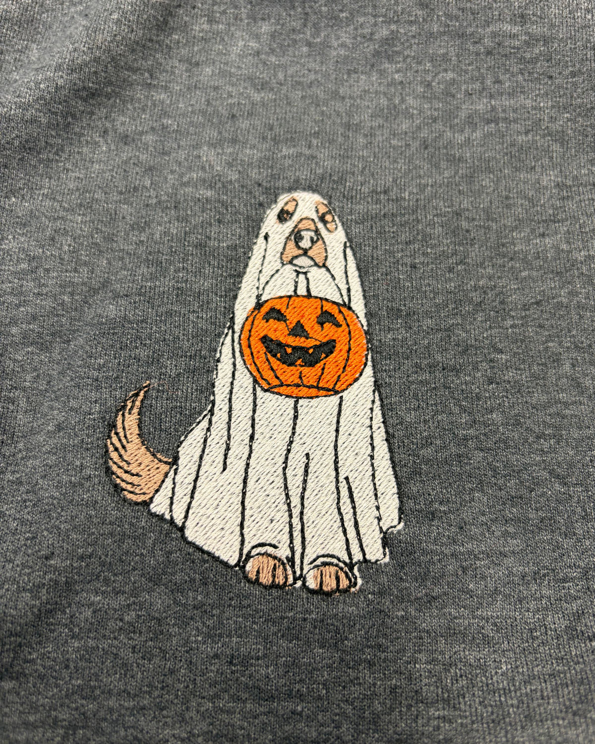 Halloween Ghost Dog Crewneck
