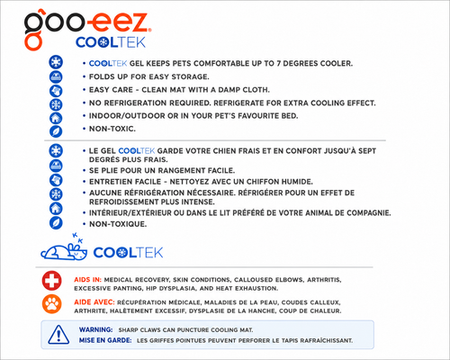 Goo-eez Gel Cooling Pet Mat Large (20"x36")