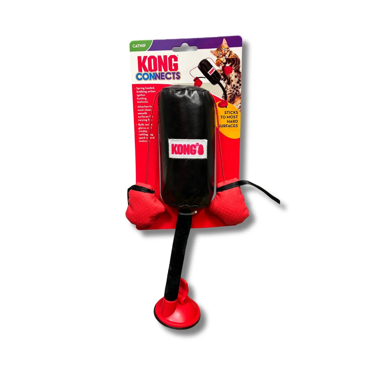 Kong Connects cat toy with packaging on a white background