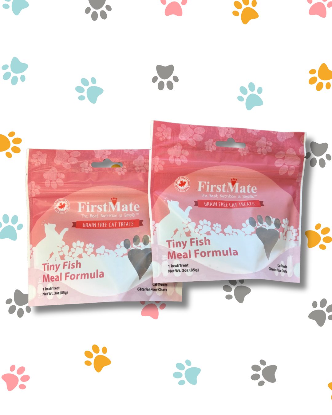 FirstMate Tiny Fish Cat Treats (85g) - 2 pack