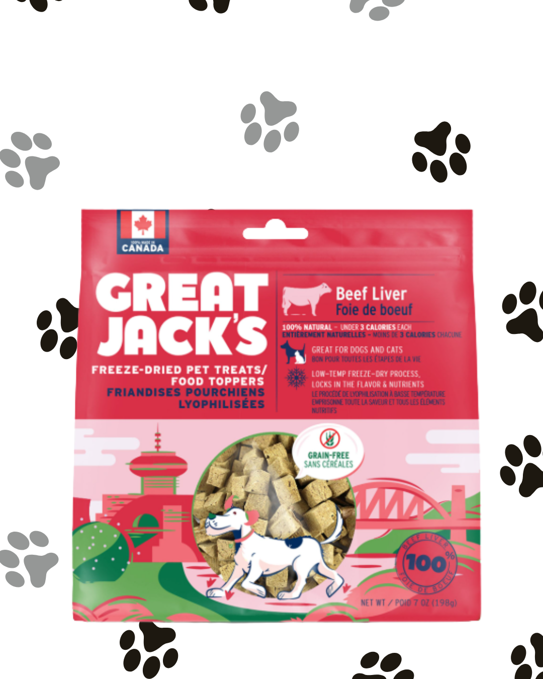 Great Jacks - Air Dried Beef Liver (7oz)