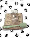 Dog Treat Silicone Mold & Spatula