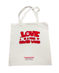 Love is A Four Pawed Word Tote